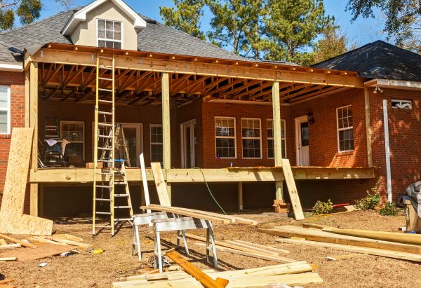 Porch Raising in Marysville