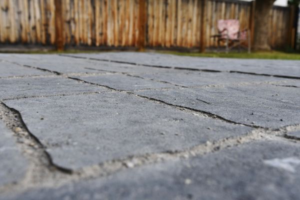 Sunken Patio Repair in Marysville